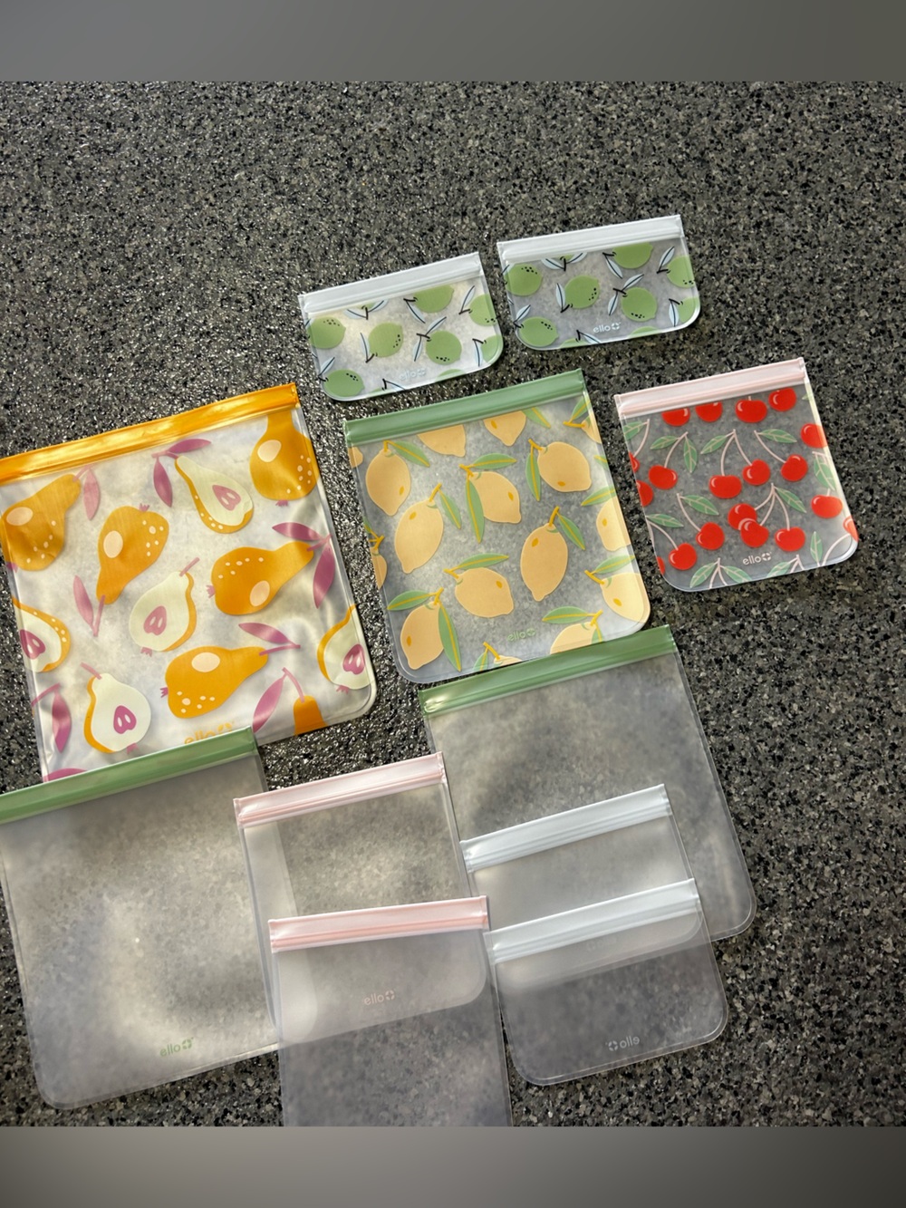 ELLO reusable food bags